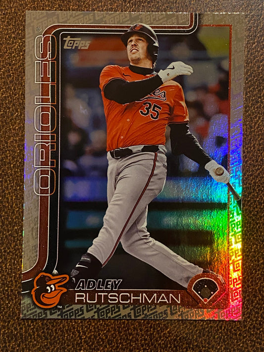 Adley Rutschman - 2025 Topps Series 2 - Fanatics Exclusive Topps Foil Border - Orioles