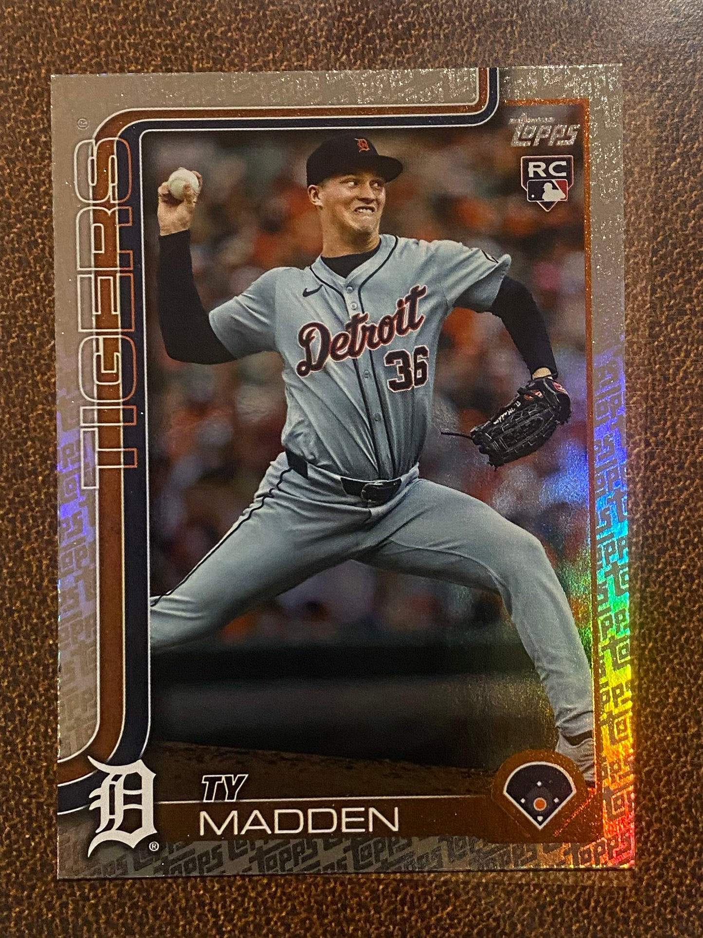 Ty Madden - 2025 Topps Series 2 - Fanatics Exclusive Topps Foil Border - Tigers
