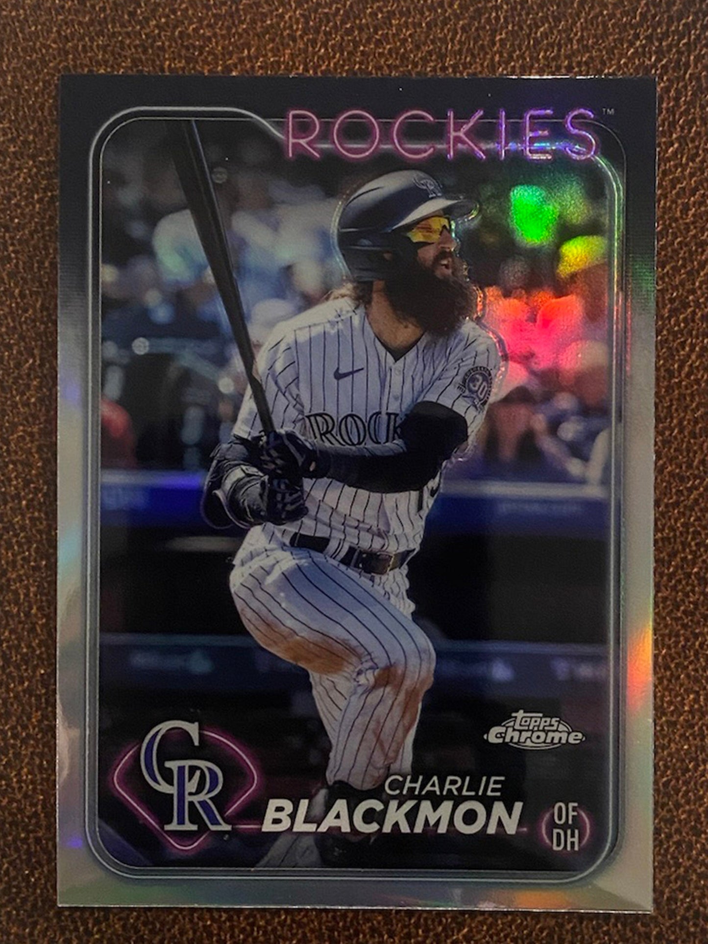 Charlie Blackmon - 2024 Topps Chrome - Refractor - Rockies