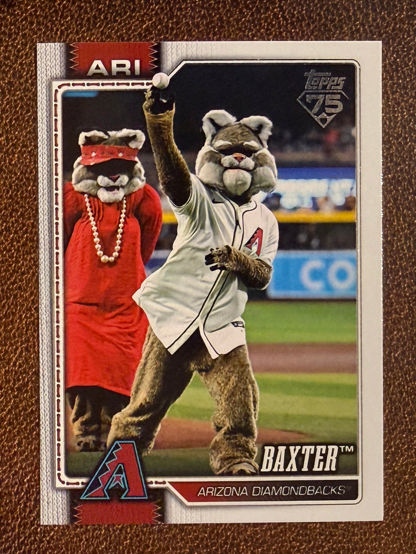 Baxter - 2026 Topps Series 1 - Mascots Insert - Diamondbacks