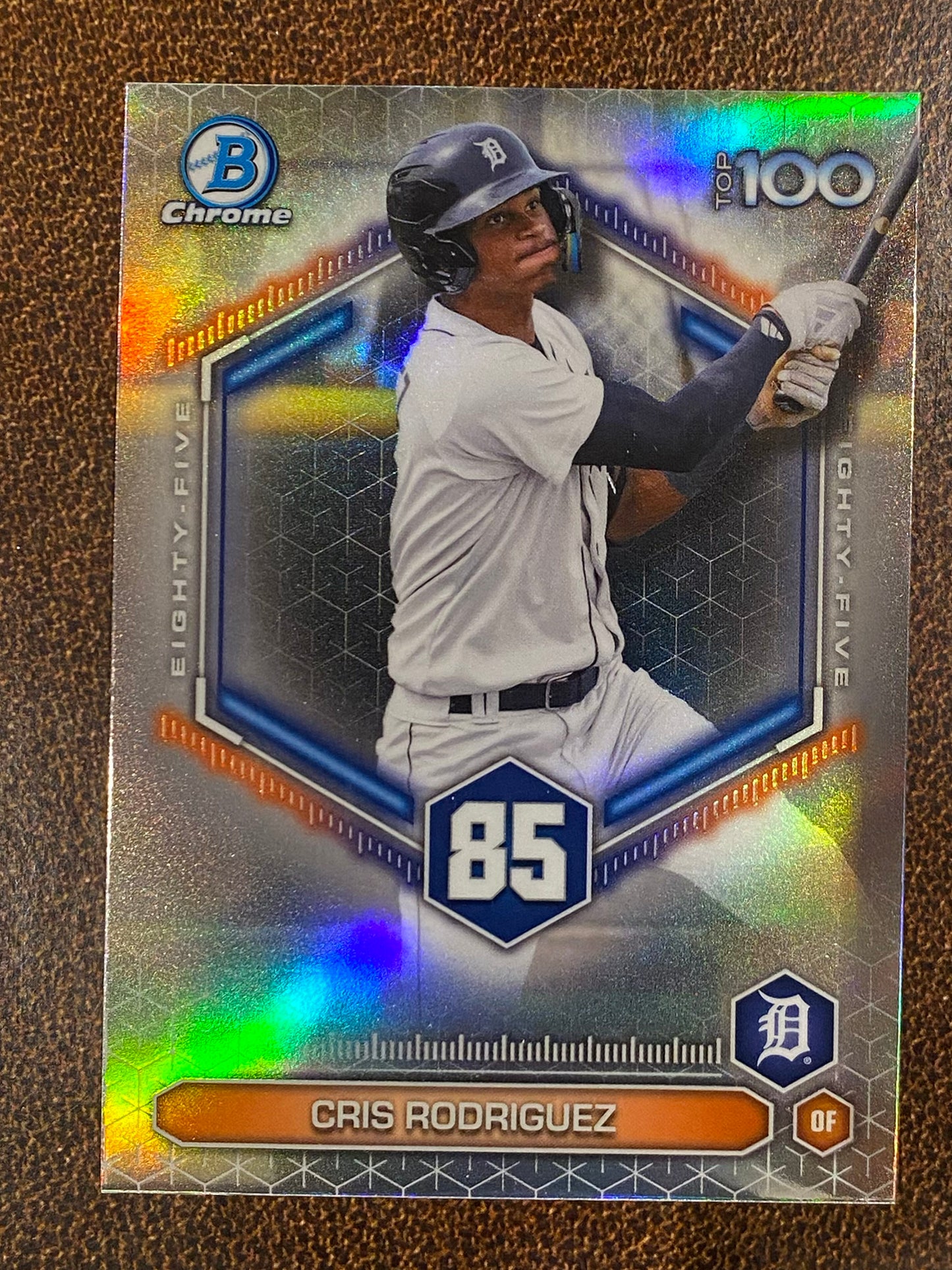 Cris Rodriguez - 2026 Bowman - Scouts Top 100 Insert - Tigers