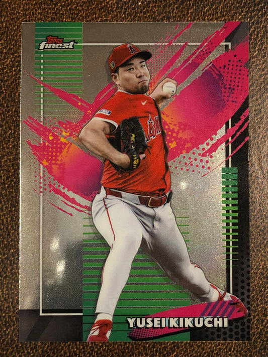 Yusei Kikuchi - 2026 Topps Finest - Rare Base - Angels