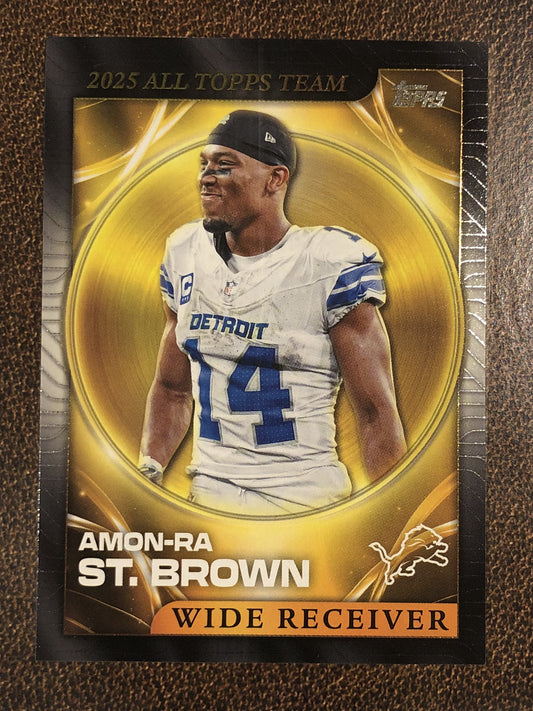 Amon Ra St. Brown - 2026 Topps Flagship - 2025 Topps All Team - Lions