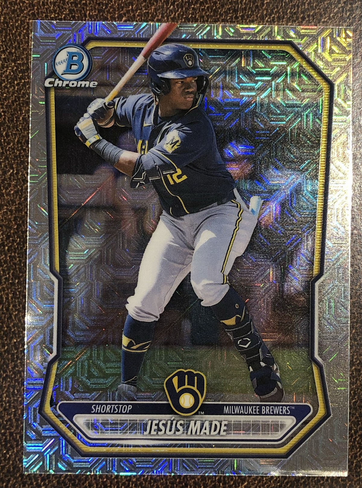 Jesus Made - 2026 Bowman Chrome - Prospect MOJO - Brewers