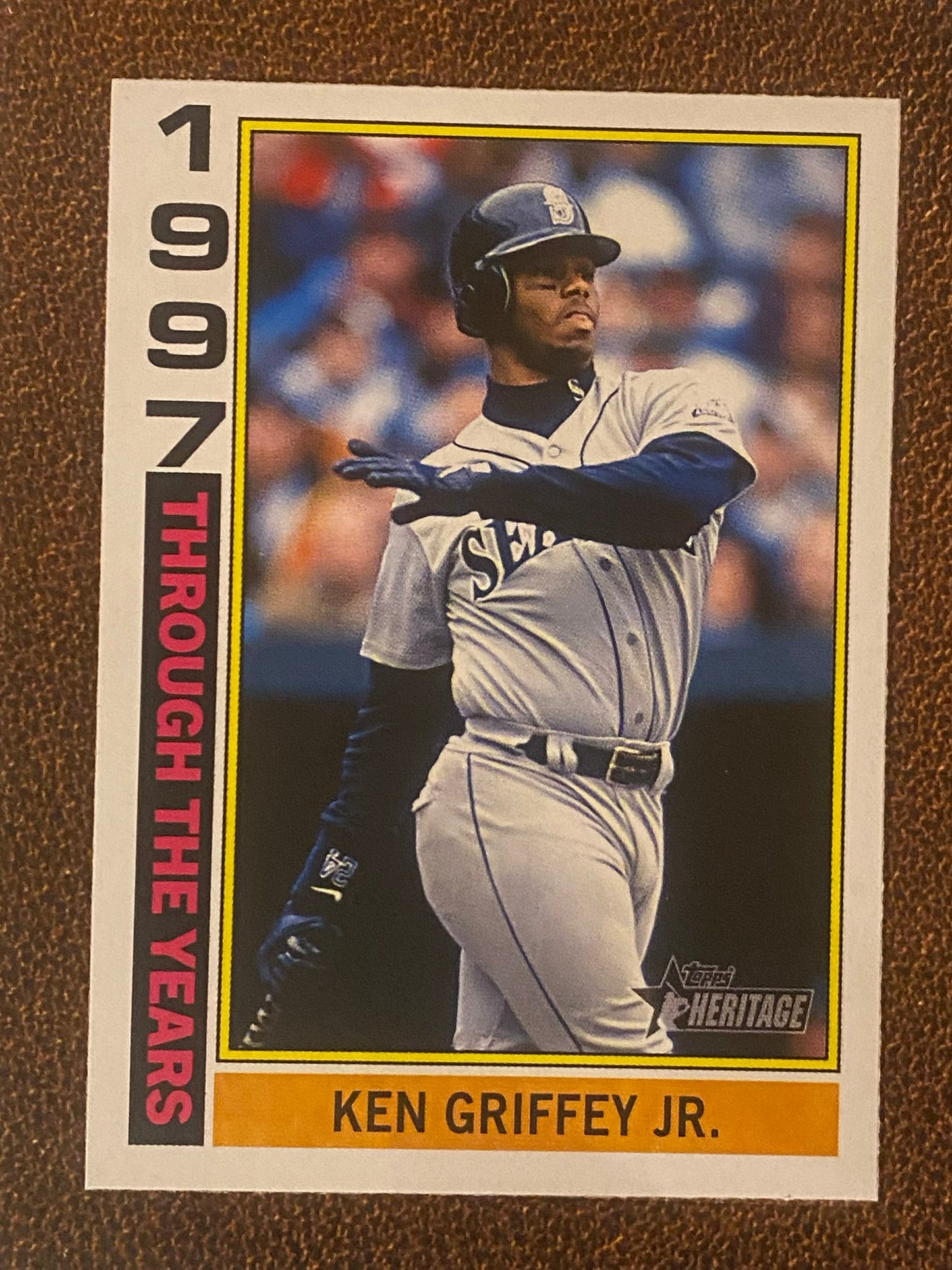 Ken Griffey Jr. - 2025 Topps Heritage - Through the Years Insert - Mariners