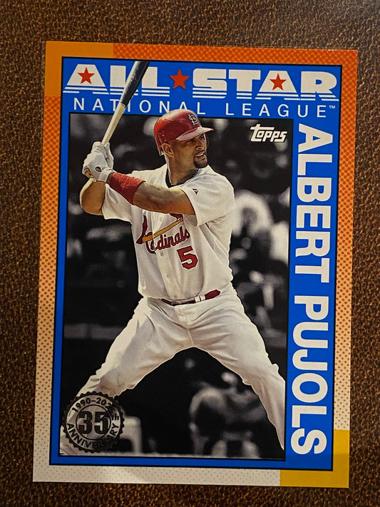 Albert Pujols - 2025 Topps Series 2 - 1990 All Star Insert - Angels