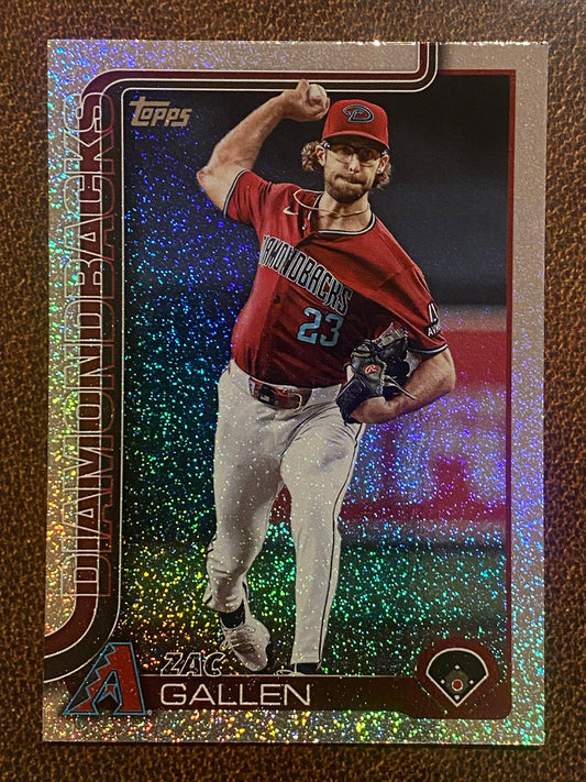 Zac Gallen - 2025 Topps Series 2 - Sandglitter - Diamondbacks