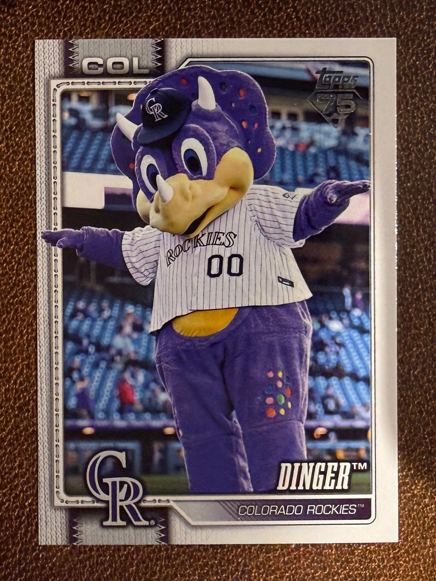 Dinger - 2026 Topps Series 1 - Mascots Insert - Rockies