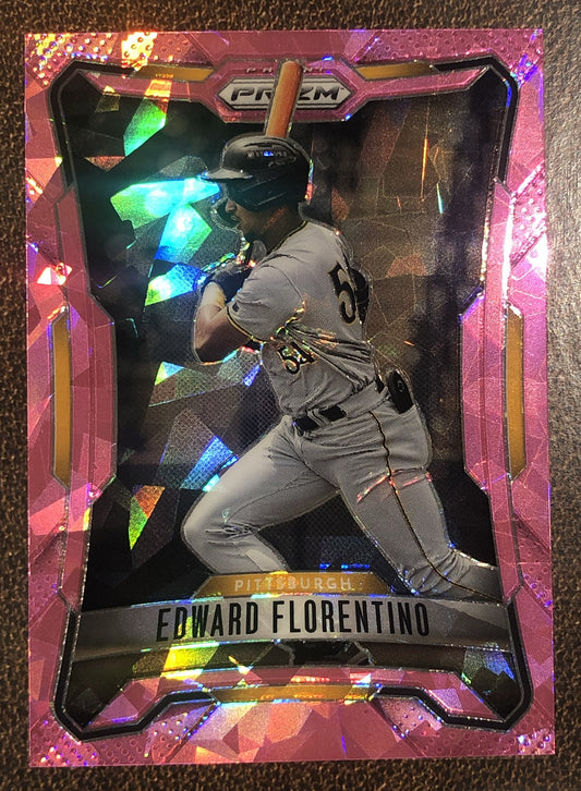 Edward Florentino - 2026 Panini Prizm - Pink Ice - Pirates