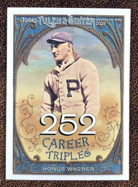 Honus Wagner - 2026 Topps Allen & Ginter - Career Insert - Pirates