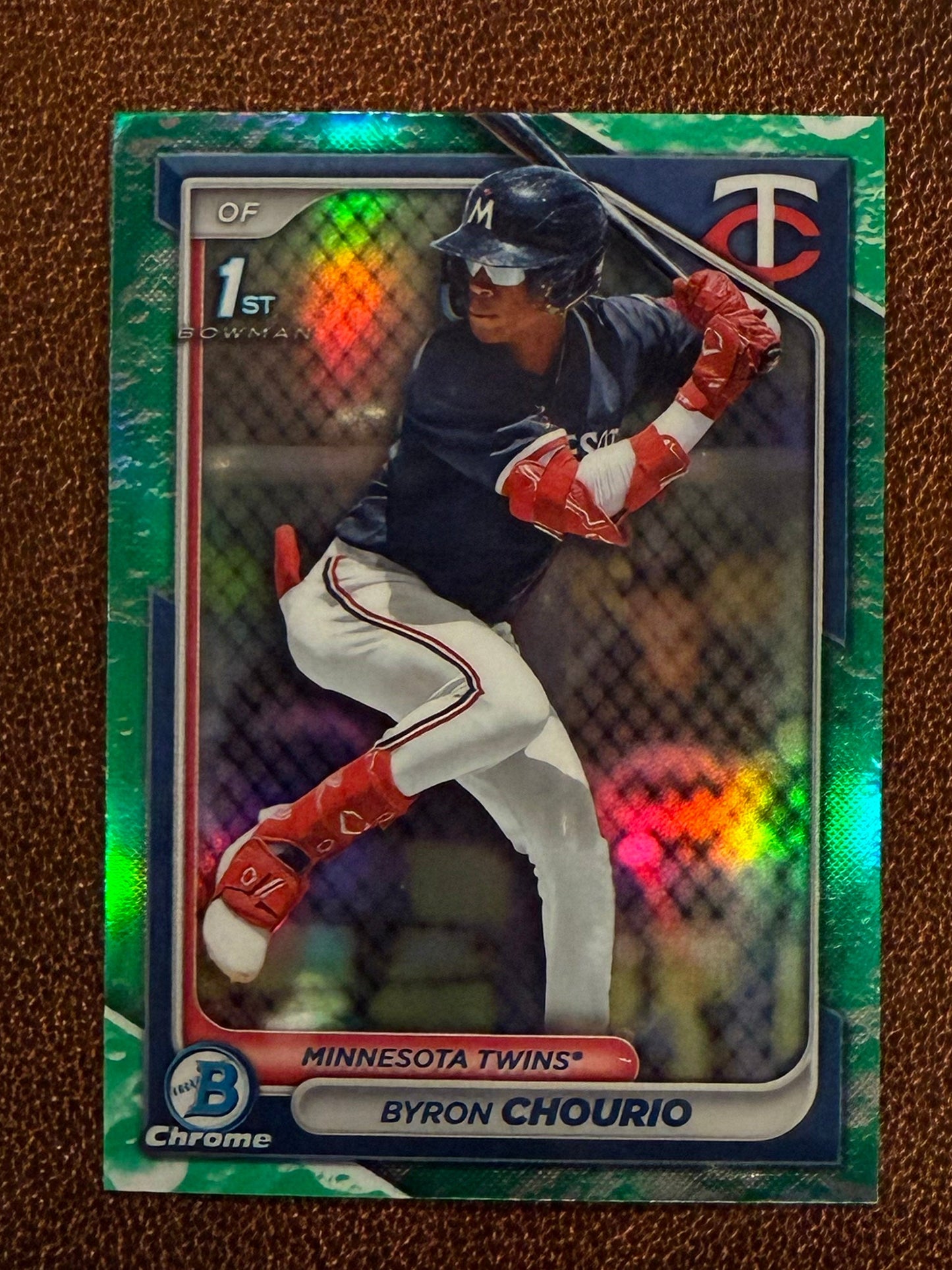 Byron Chourio - 2024 Bowman - Chrome Lunar Glow - Twins