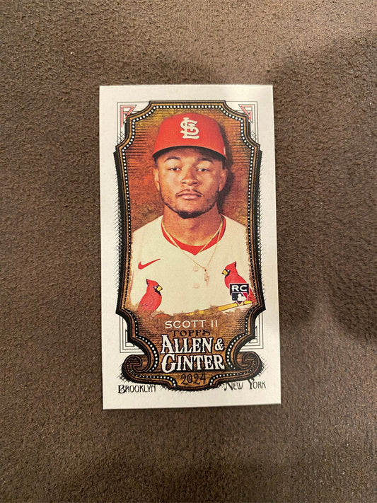 Victor Scott II - 2024 Allen & Ginter - Mini - Cardinals