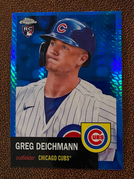 Greg Deichmann - 2022 Topps Chrome Platinum Anniversary - Blue Prism - Cubs