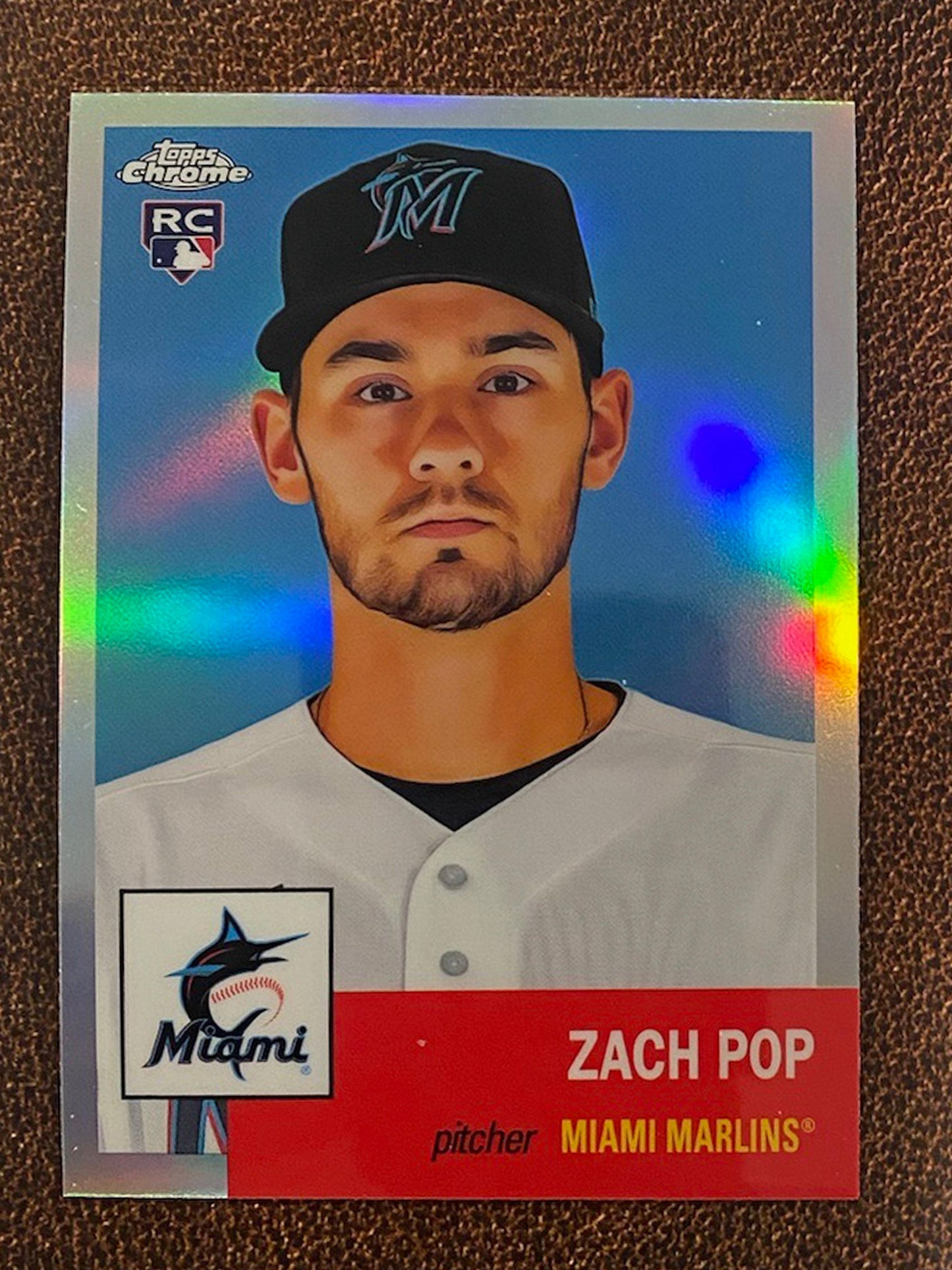 Zach Pop - 2022 Topps Chrome Platinum Anniversary - Refractor - Marlins