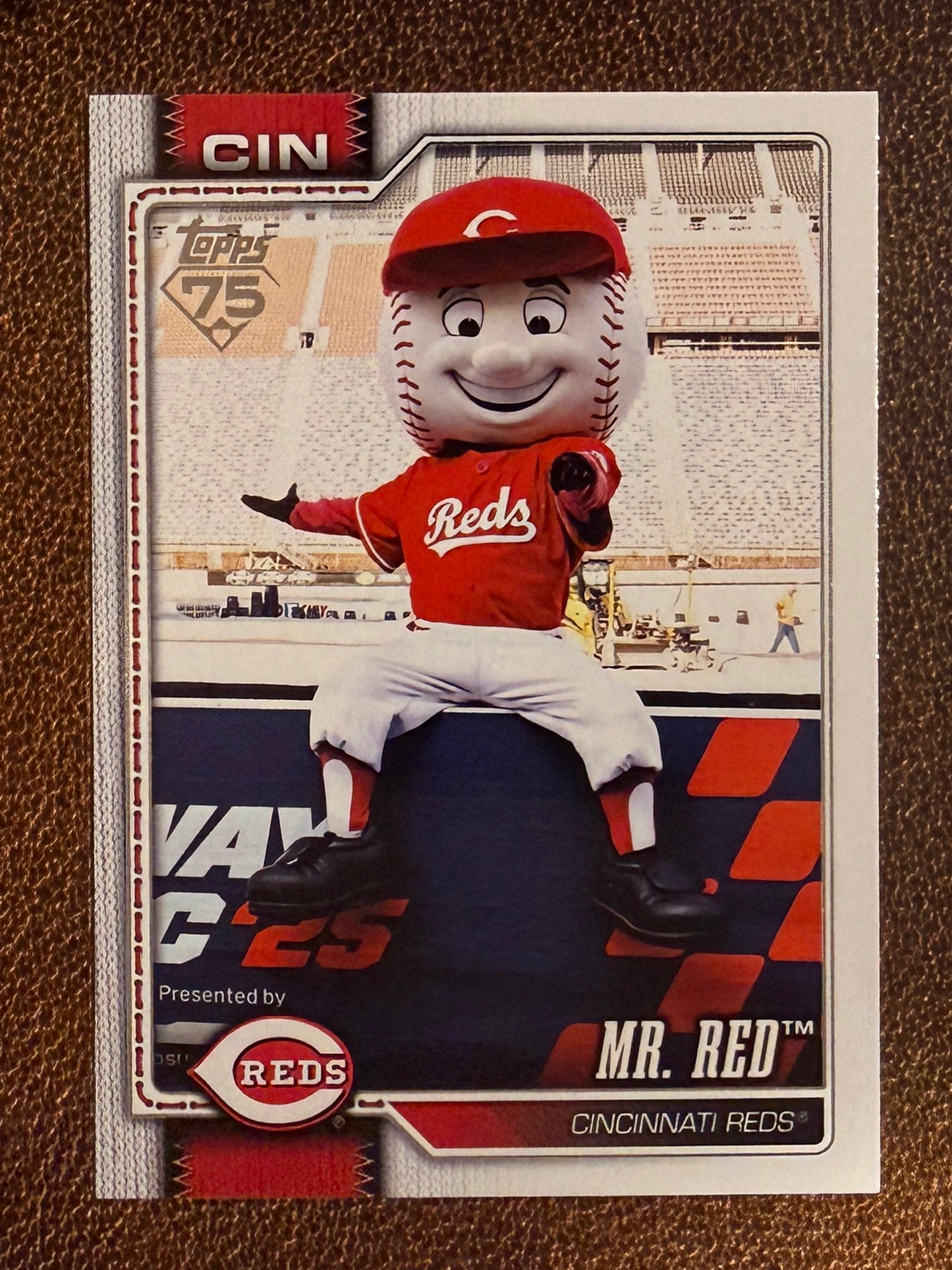 Mr. Red - 2026 Topps Series 1 - Mascots Insert - Reds