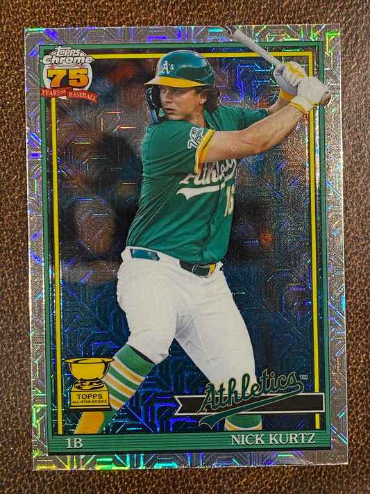 Nick Kurtz - 2026 Topps Series 2 - 1991 MOJO - Athletics