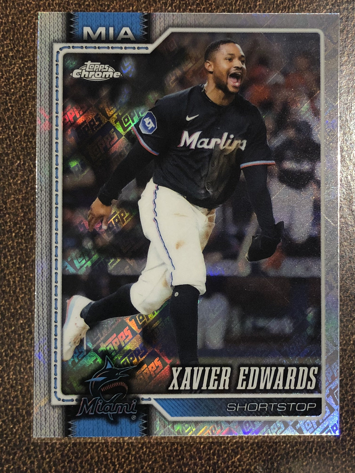 Xavier Edwards - 2026 Topps Chrome - Fanatics Topps Foil - Marlins