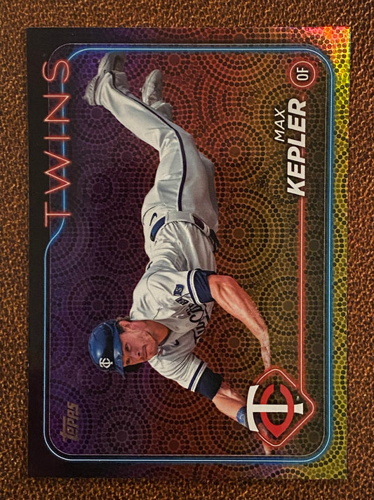 Max Kepler - 2024 Topps Series 2 - Holiday Parallel - Twins