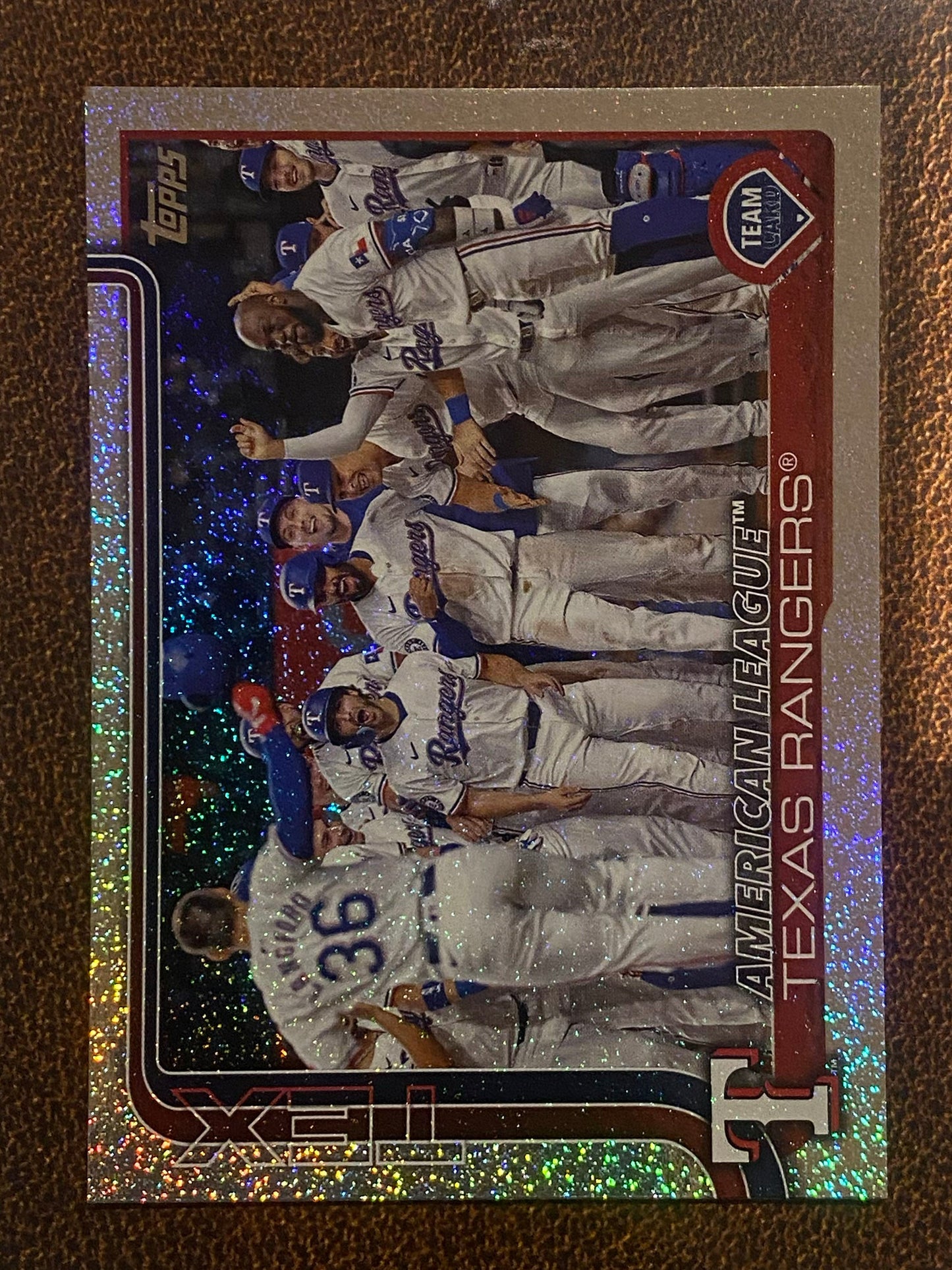Texas Rangers - 2025 Topps Series 2 - Sandglitter - Rangers