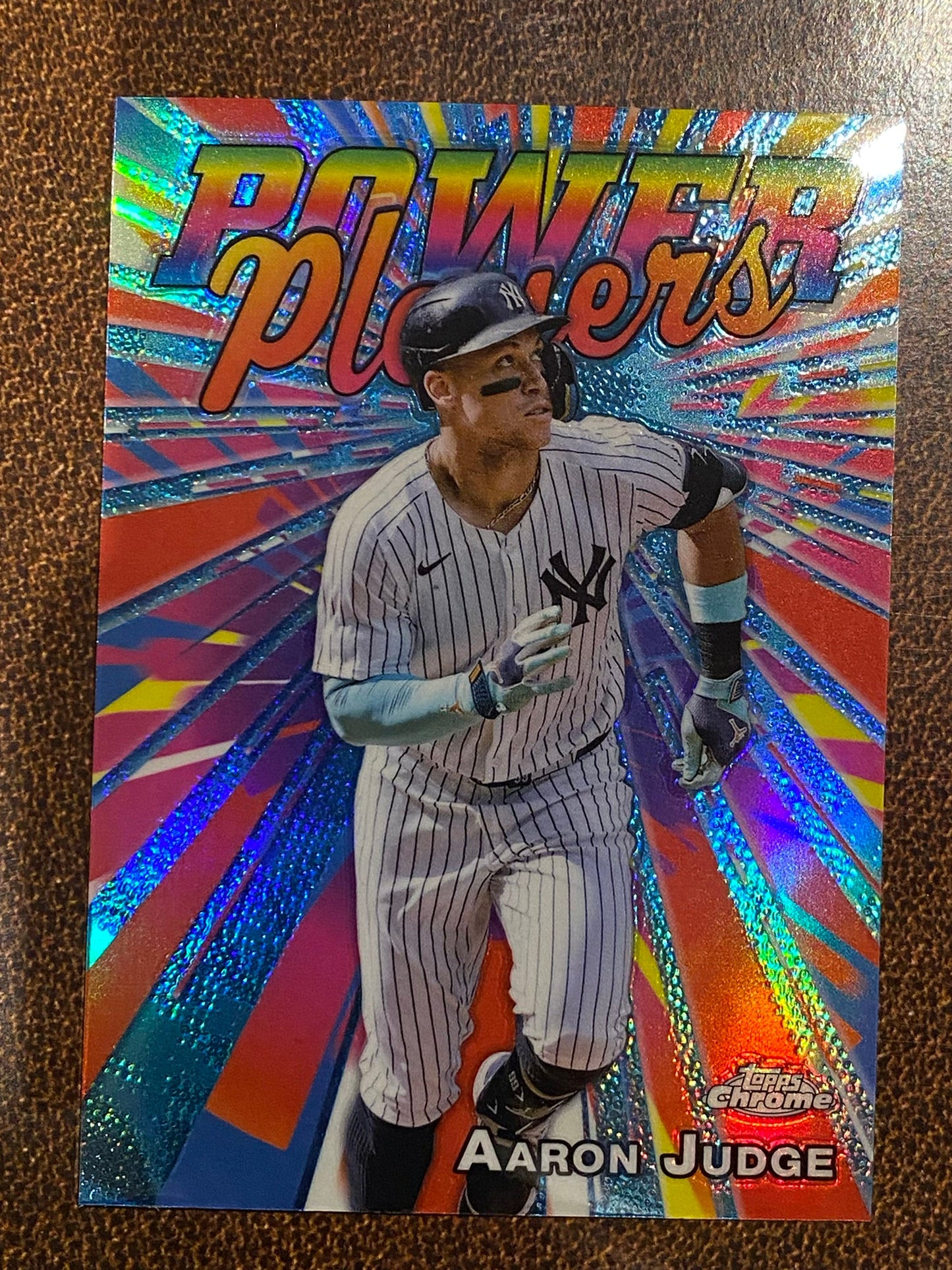 Aaron Judge - 2025 Topps Chrome - Power Players - Yankees
