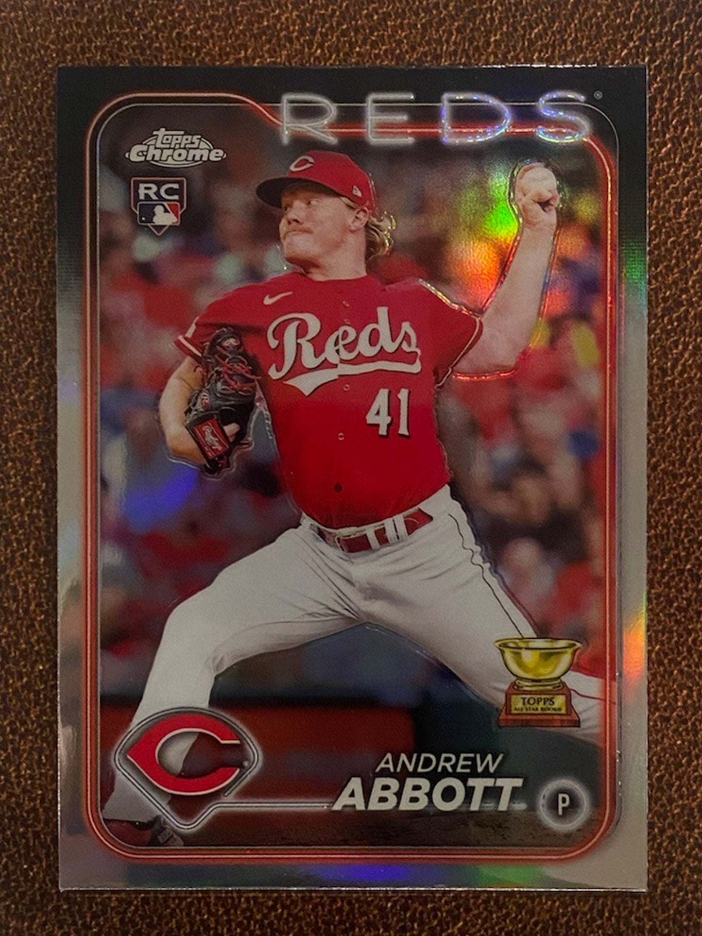 Andrew Abbott - 2024 Topps Chrome - Refractor - Reds