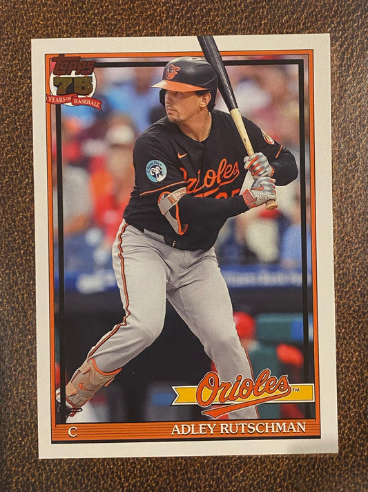 Adley Rutschman - 2026 Topps Series 2 - 1991 Topps - Orioles