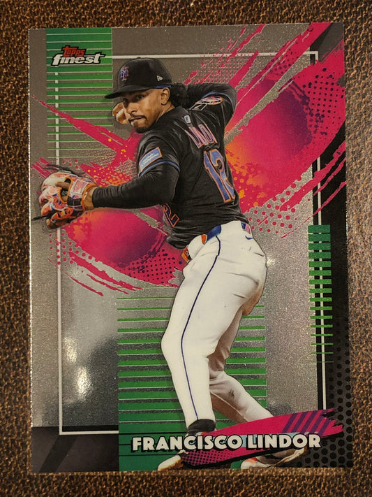 Francisco Lindor - 2026 Topps Finest - Rare Base - Mets