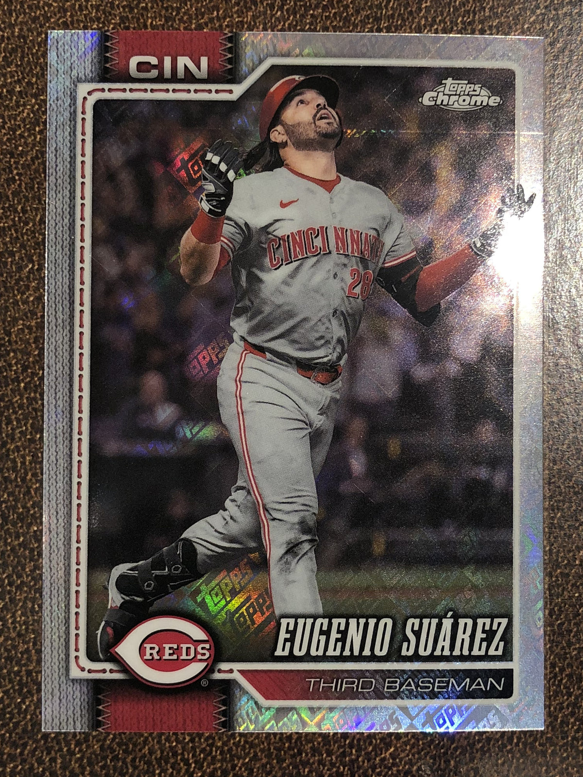 Eugenio Suarez - 2026 Topps Chrome - Fanatics Topps Foil - Reds