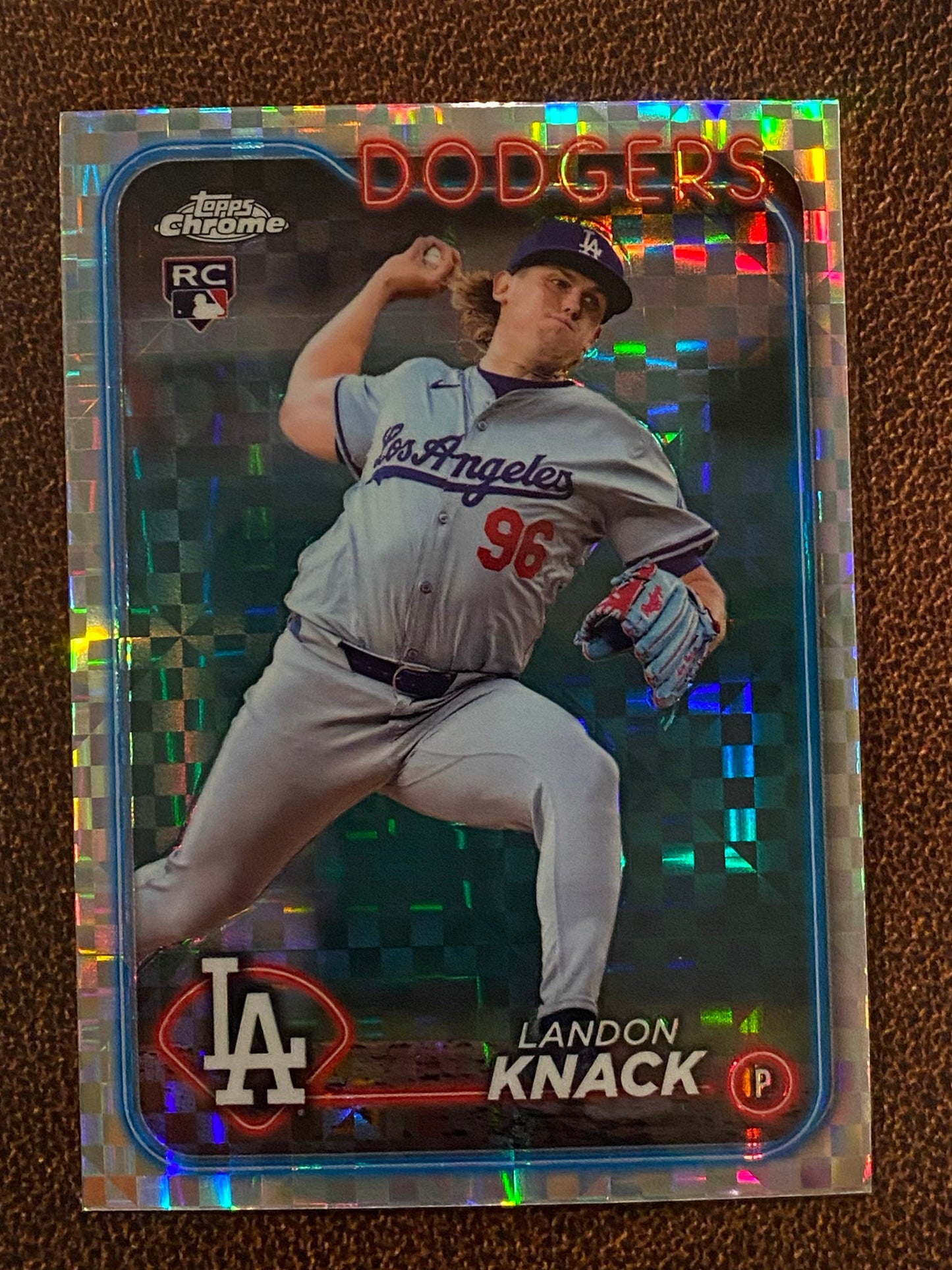 Landon Knack - 2024 Topps Chrome Update - XFractor - Dodgers