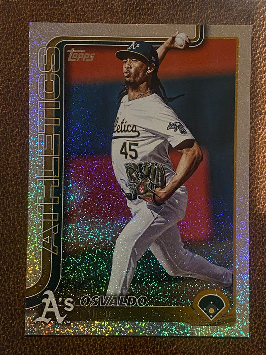 Osvaldo Bido - 2025 Topps Series 2 - Sandglitter - Athletics