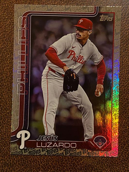 Jesus Luzardo - 2025 Topps Series 2 - Fanatics Exclusive Topps Foil Border - Phillies