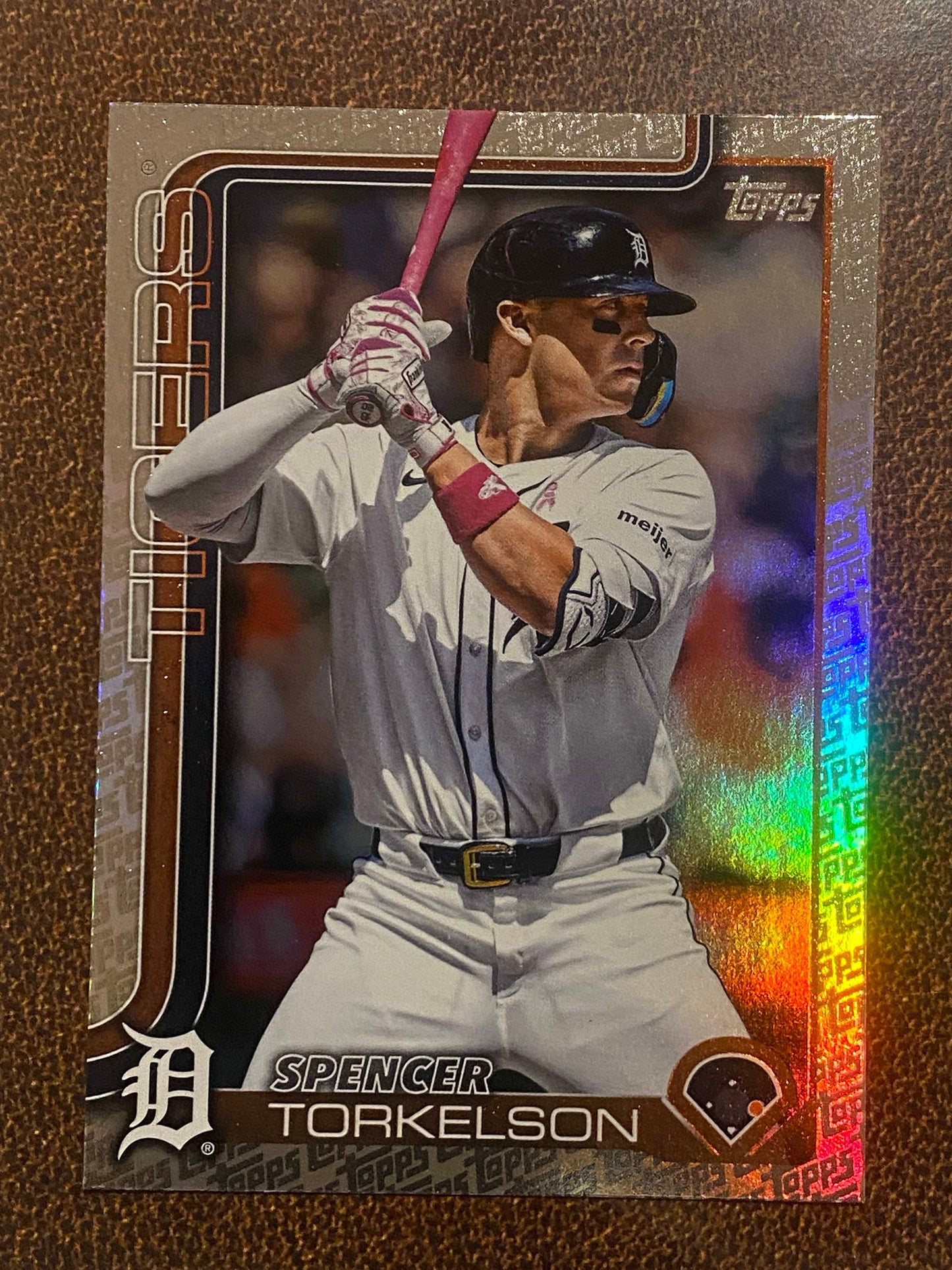 Spencer Torkelson - 2025 Topps Series 2 - Fanatics Exclusive Topps Foil Border - Tigers