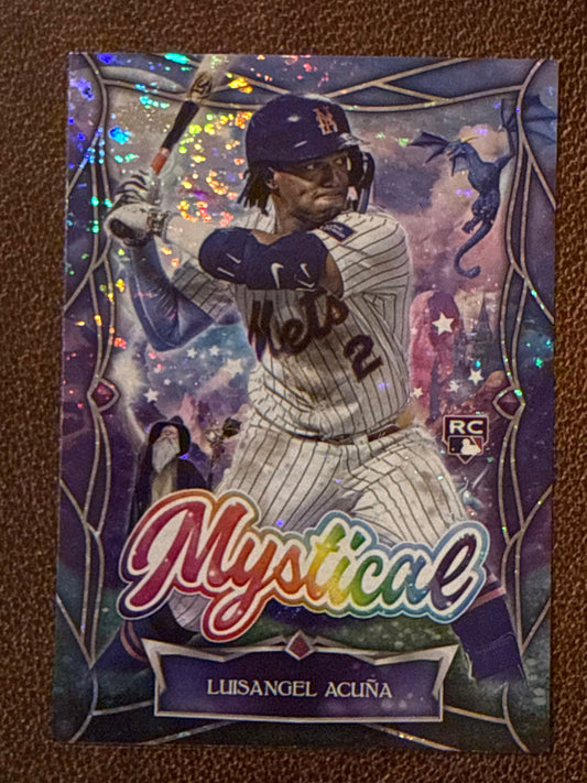 Luisangel Acuna - 2025 Topps Update - Mystical Insert - Mets
