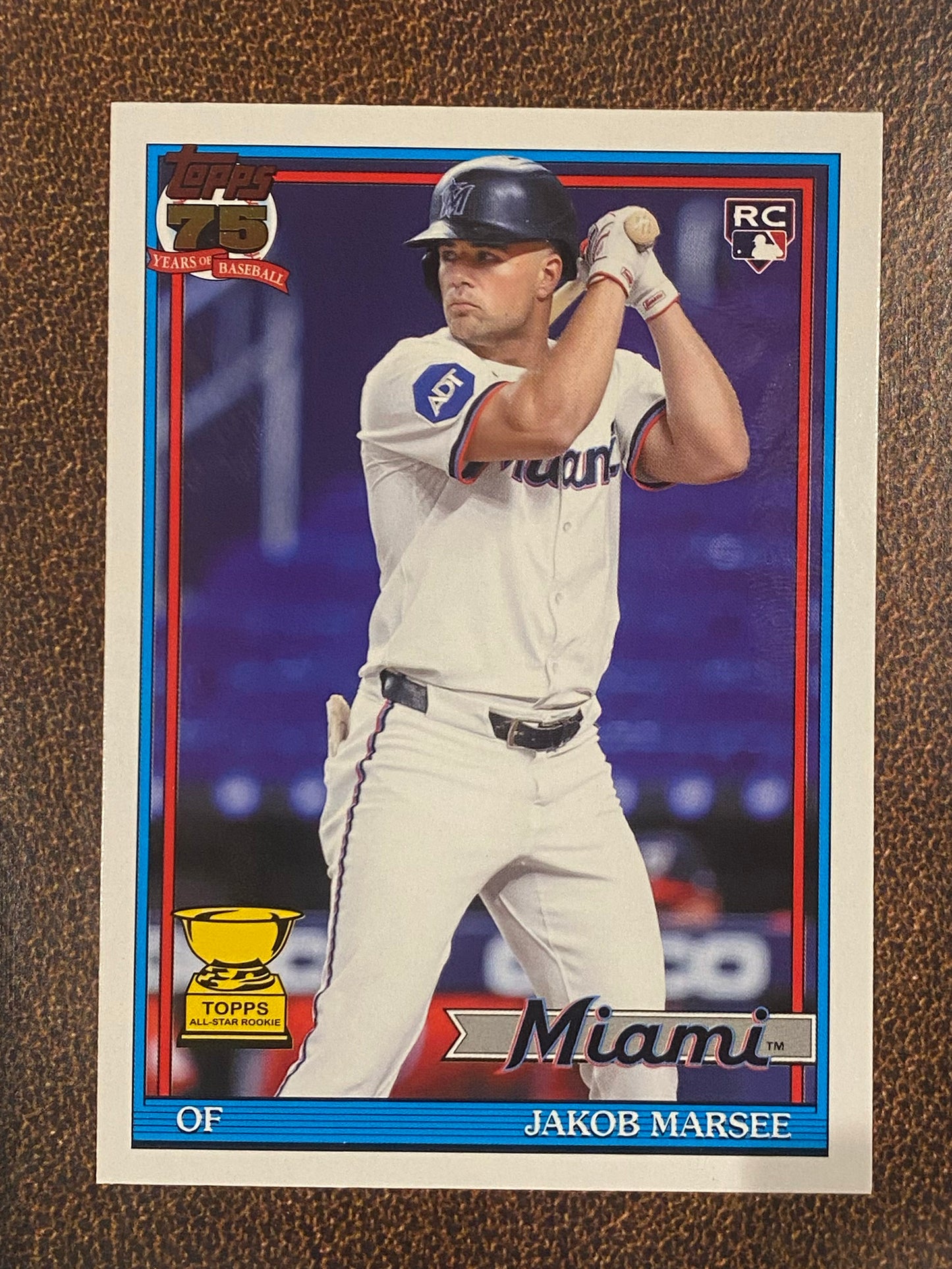 Jakob Marsee - 2026 Topps Series 2 - 1991 Topps - Marlins