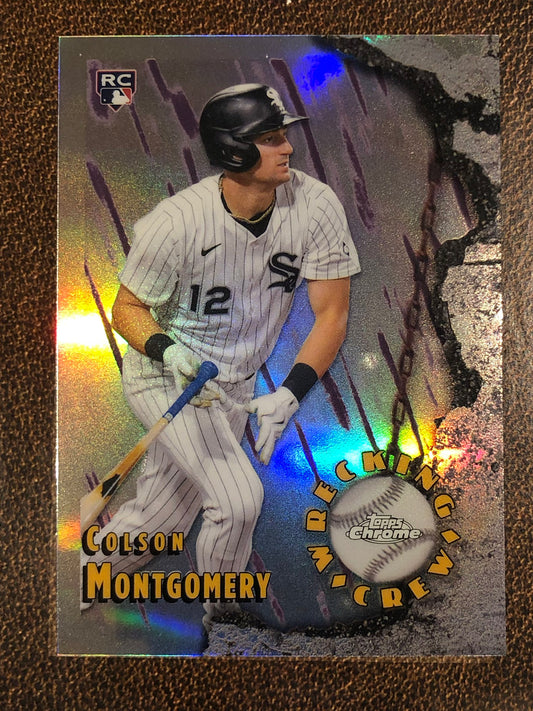 Colson Montgomery - 2026 Topps Chrome - Wrecking Crew Insert - White Sox