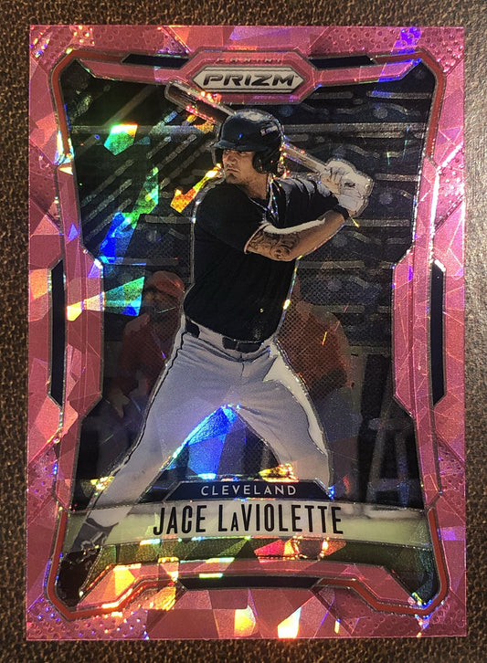 Jace LaViolette - 2026 Panini Prizm - Pink Ice - Guardians