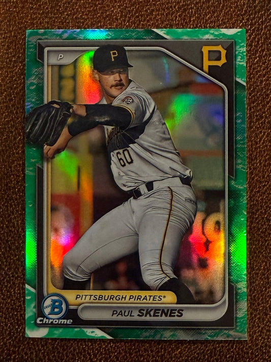 Paul Skenes - 2024 Bowman - Chrome Lunar Glow - Pirates