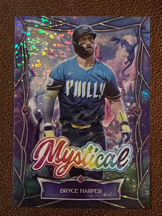 Bryce Harper - 2025 Topps Update - Mystical Insert - Phillies