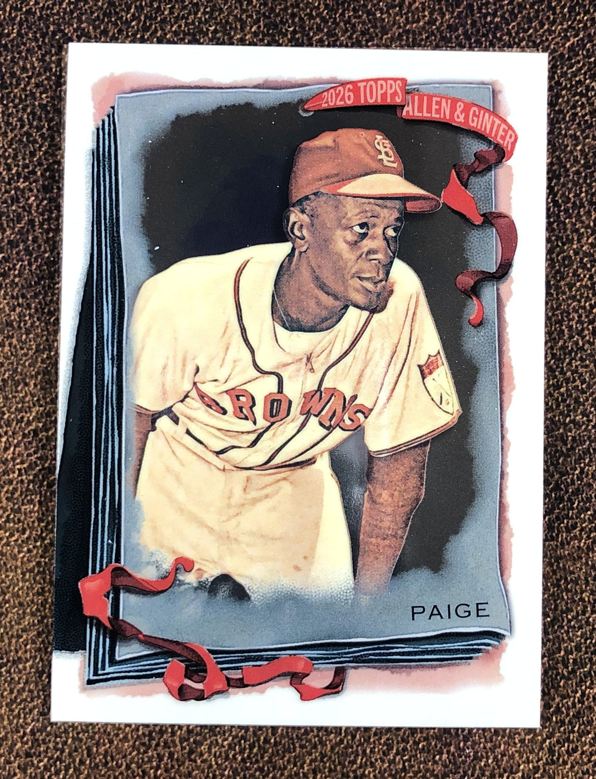 Satchel Paige - 2026 Topps Allen & Ginter - Chrome (Non-numbered) - Browns