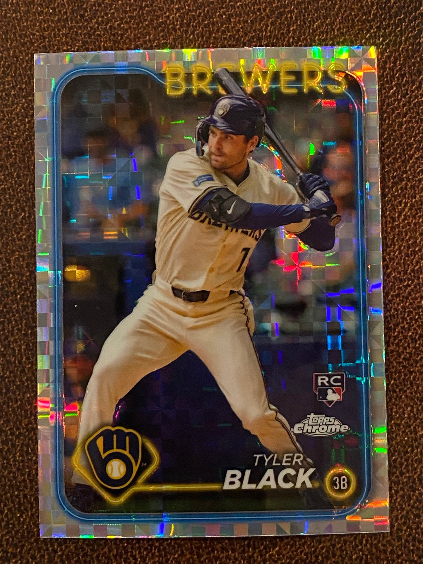 Tyler Black - 2024 Topps Chrome Update - XFractor - Brewers