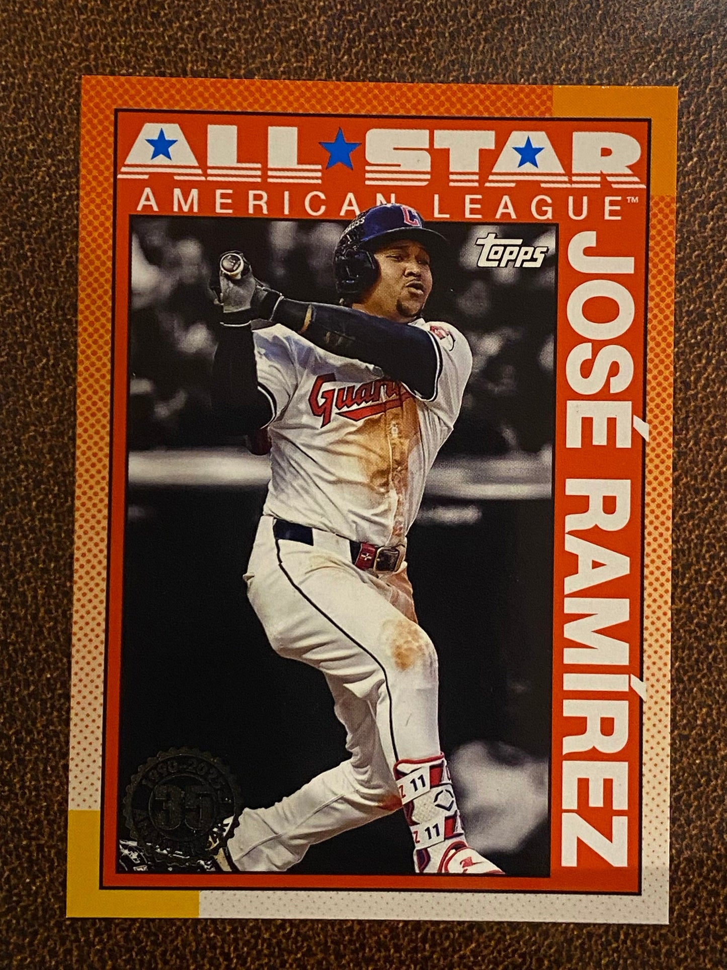 Jose Ramirez - 2025 Topps Series 2 - 1990 All Star Insert - Guardians