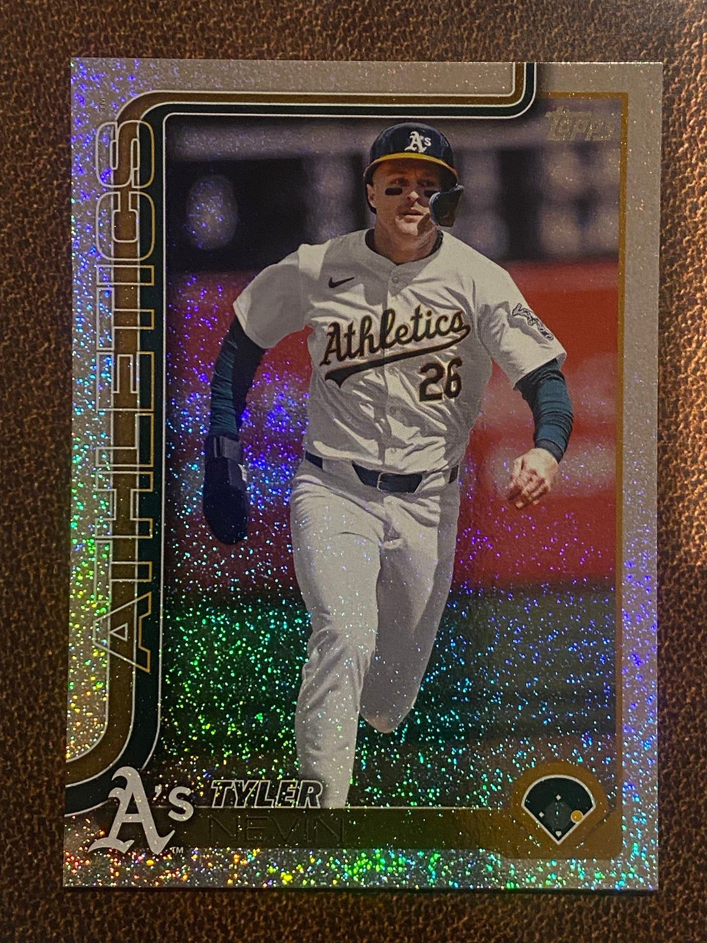 Tyler Nevin - 2025 Topps Series 2 - Sandglitter - Athletics