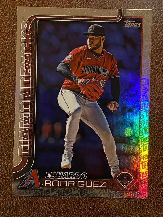 Eduardo Rodriguez - 2025 Topps Series 2 - Fanatics Exclusive Topps Foil Border - Diamondbacks