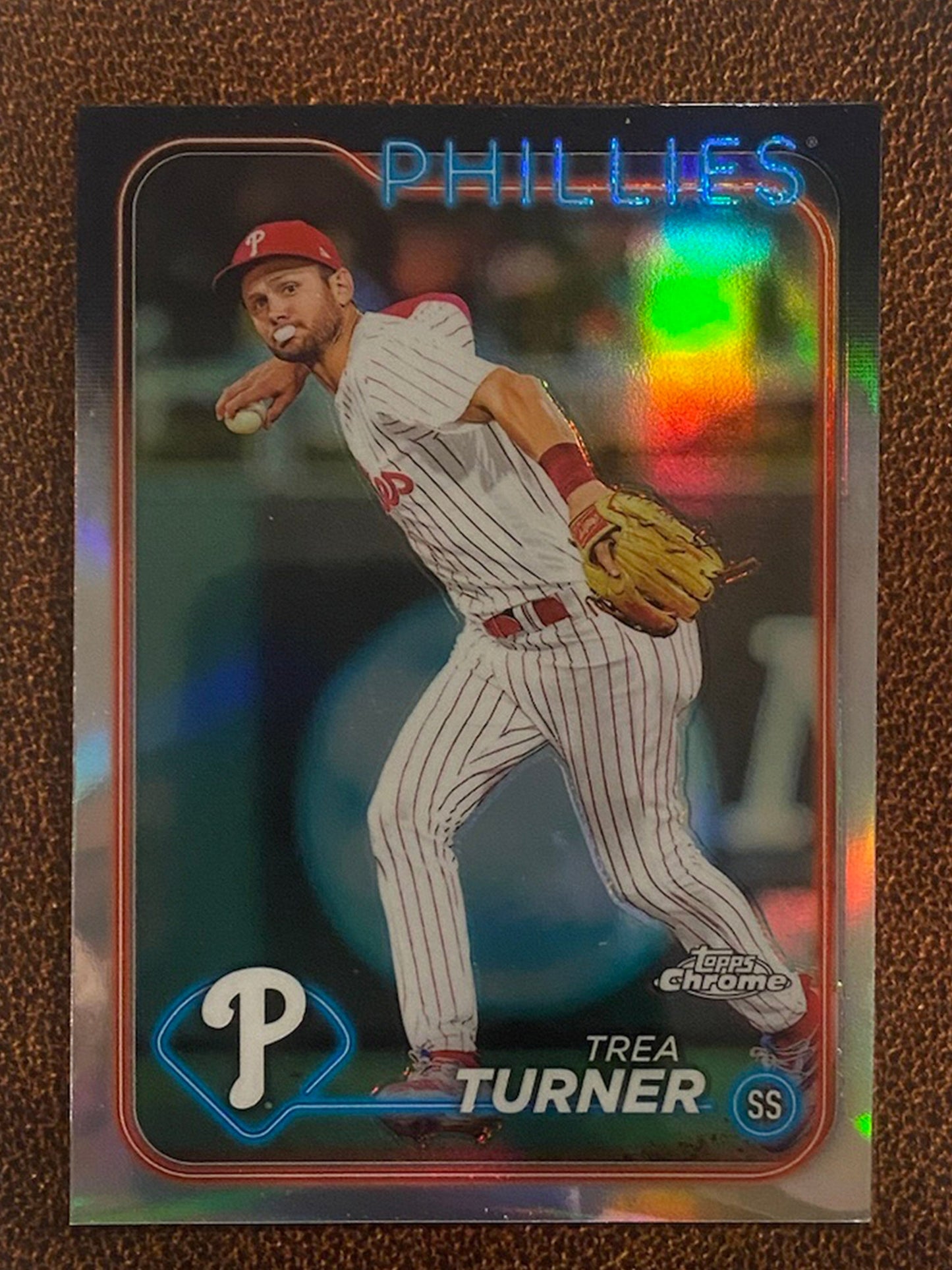 Trea Turner - 2024 Topps Chrome - Refractor - Phillies