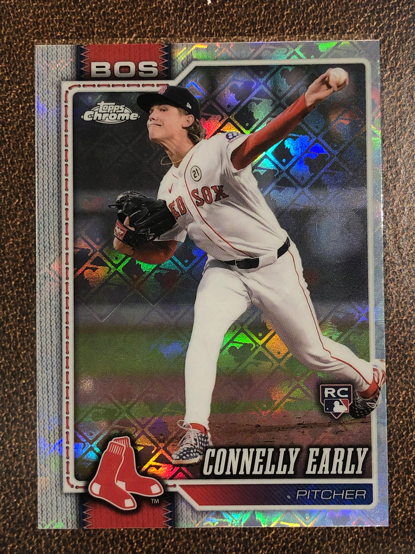 Connelly Early - 2026 Topps Chrome Logofractor - Base Logofractor - Red Sox
