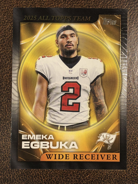 Emeka Egbuka - 2026 Topps Flagship - 2025 Topps All Team - Buccaneers
