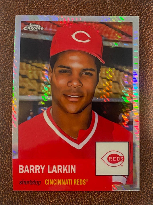 Barry Larkin - 2022 Topps Chrome Platinum Anniversary - Prism Refractor - Reds