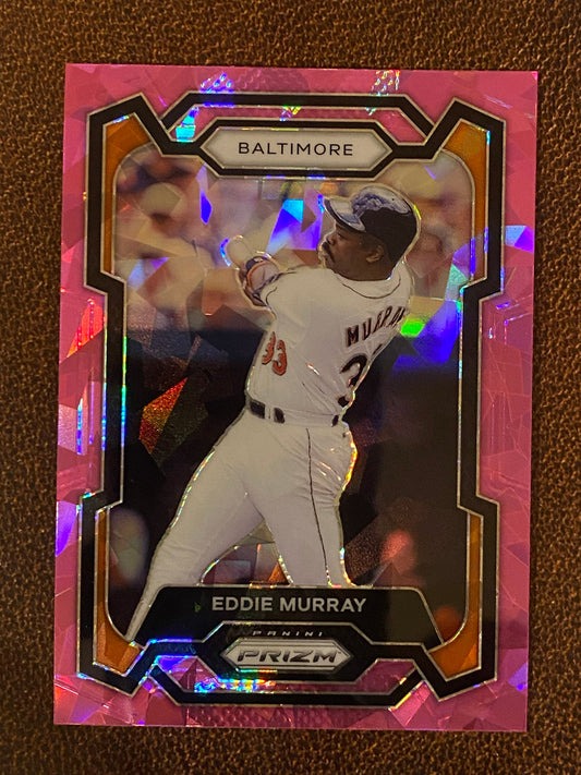 Eddie Murray - 2024 Panini Prizm - Pink Ice Mega - Orioles