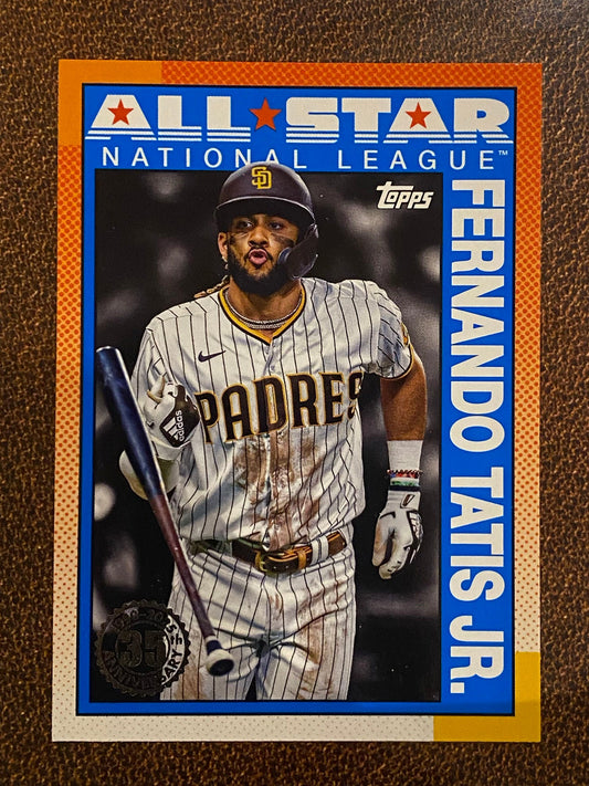 Fernando Tatis Jr. - 2025 Topps Series 2 - 1990 All Star Insert - Padres
