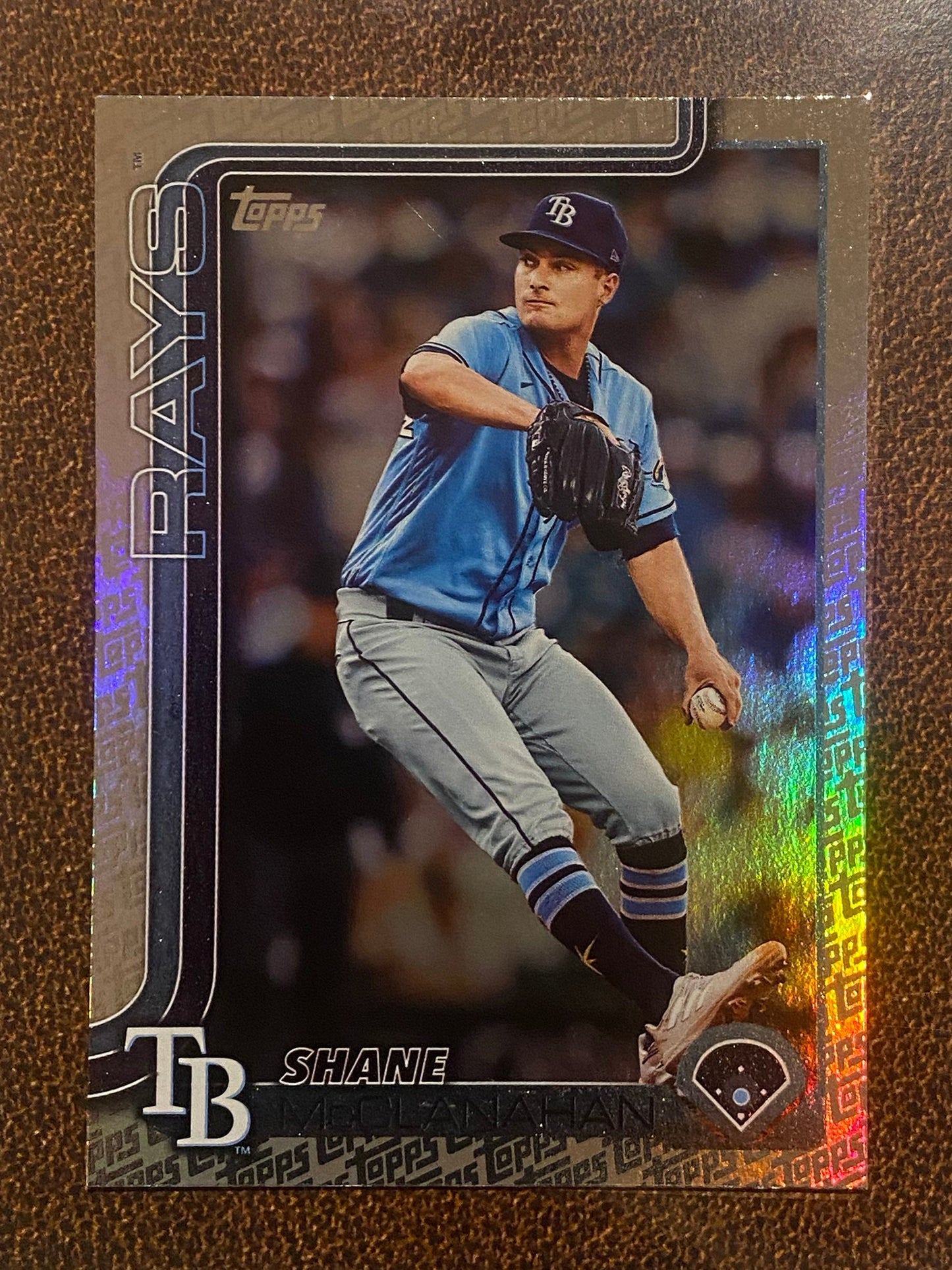 Shane McClanahan - 2025 Topps Series 2 - Fanatics Exclusive Topps Foil Border - Rays